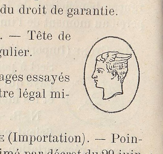 フランスアンティーク・シルバー（銀製品）のマーク（刻印） - 11th