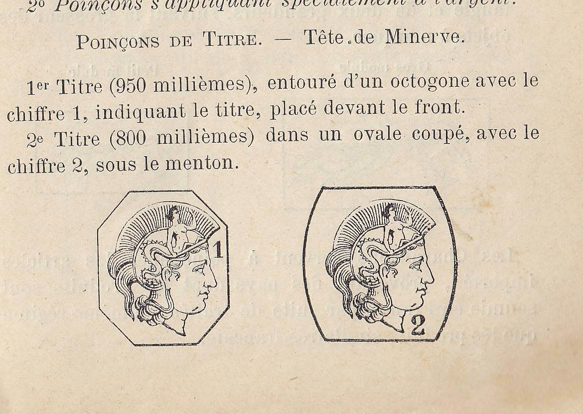 フランスアンティーク・シルバー（銀製品）のマーク（刻印） - 11th Avenue
