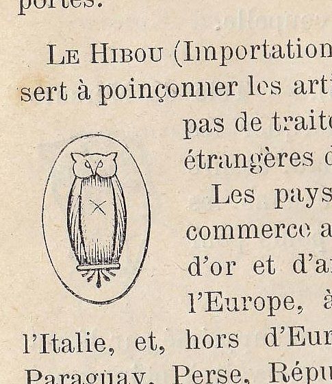 フランスアンティーク・シルバー（銀製品）のマーク（刻印） - 11th