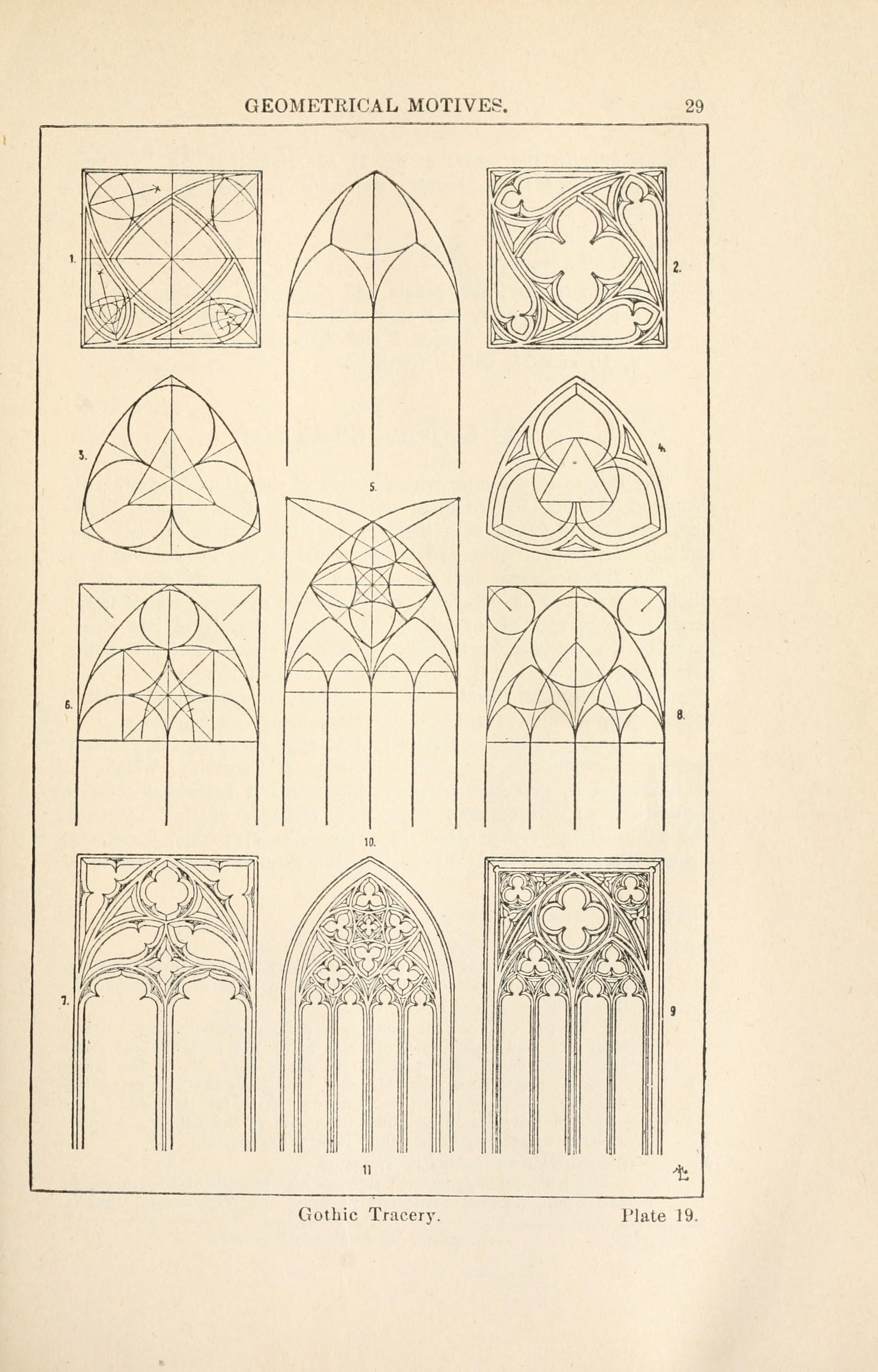 Gothic Tracery：Meyer原典 図版19