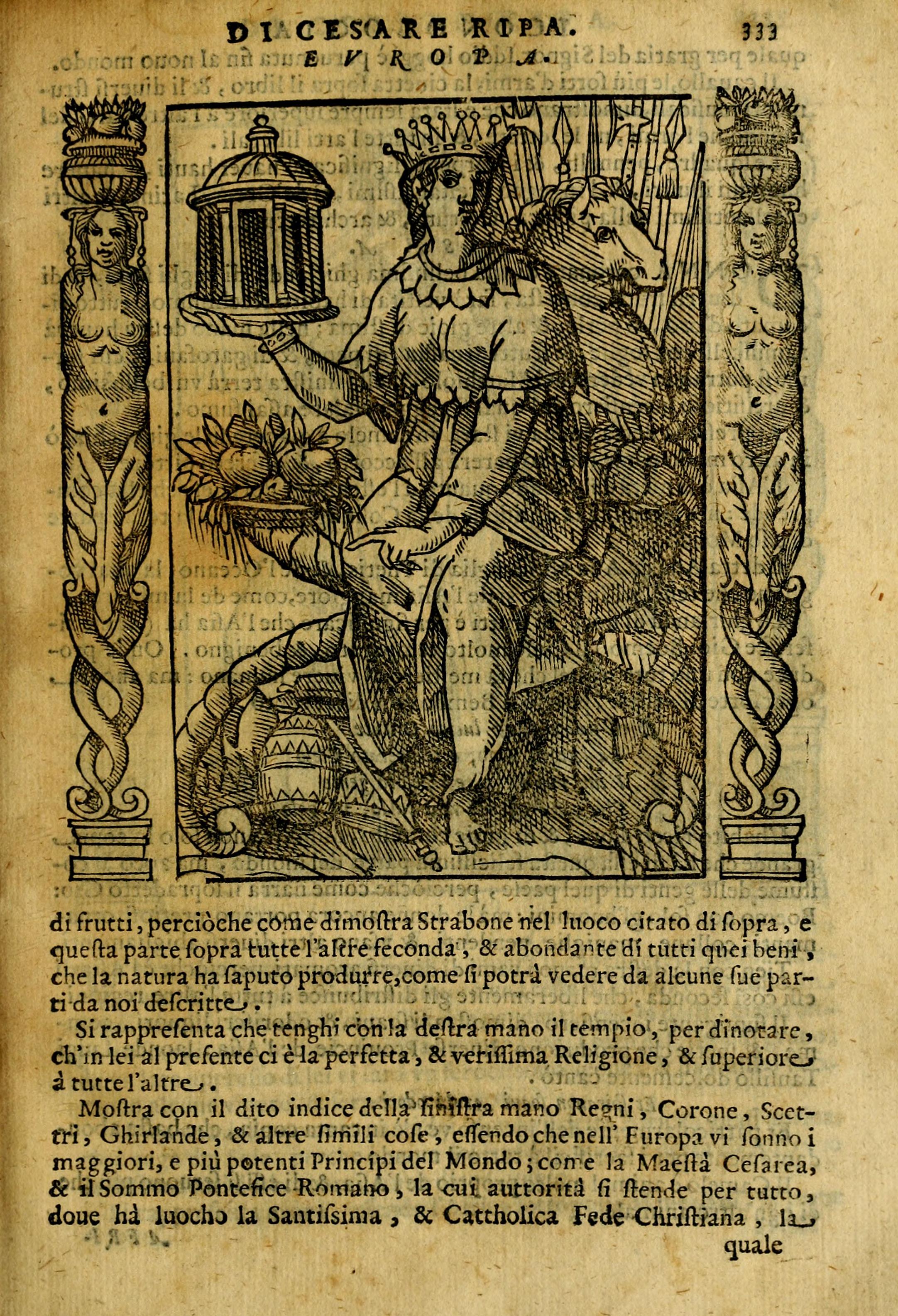 ヨーロッパ — Europa・1603年版原本333頁