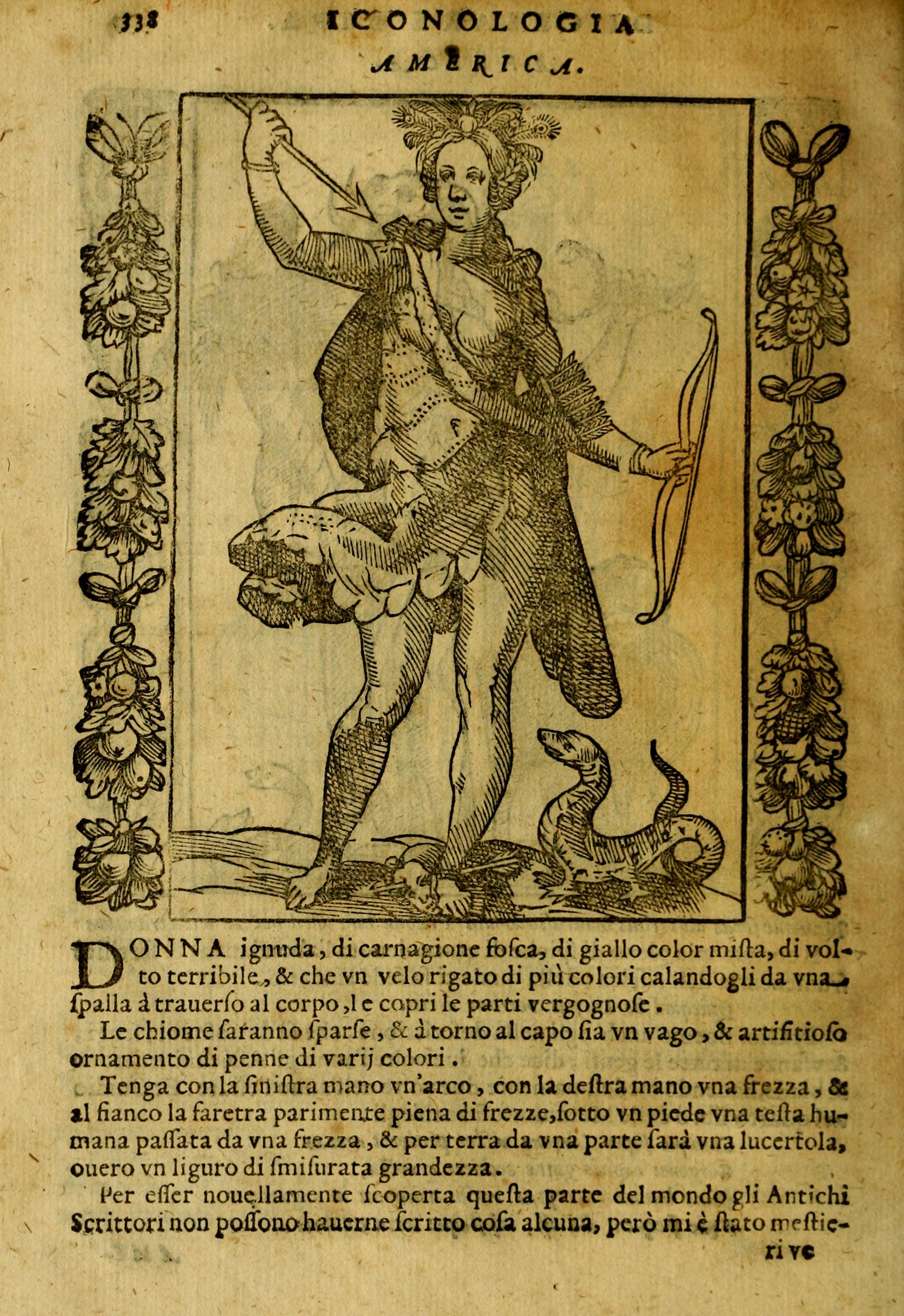 アメリカ — America・1603年版原本338頁
