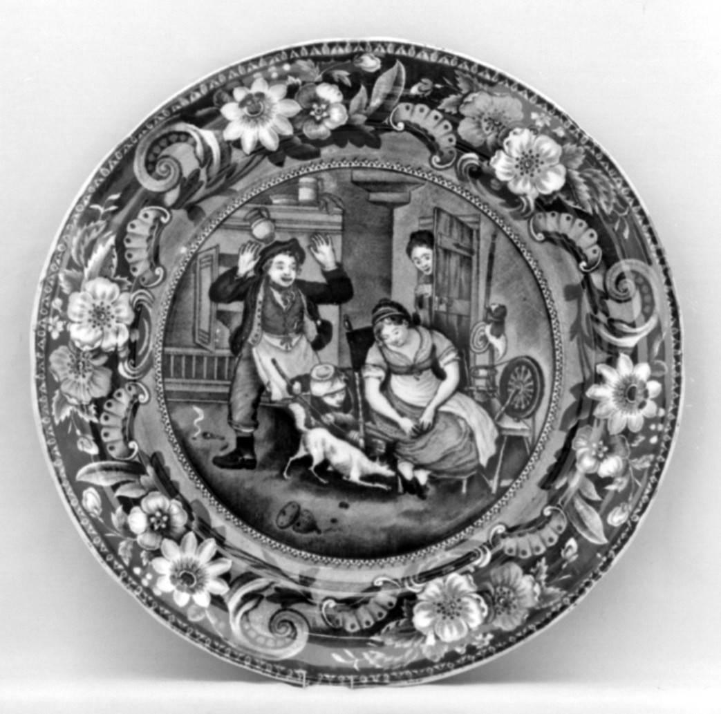 The Metropolitan Museum of Art 「ねずみの逃走」の皿 14.102.202