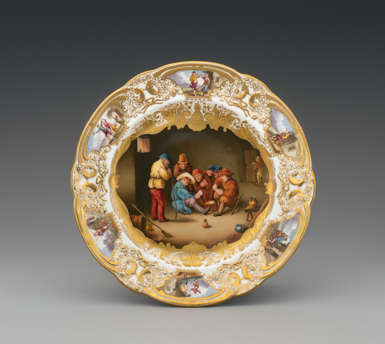 The Metropolitan Museum of Art 皿(装飾はジェームズ・プラントに帰属) 64.101.794