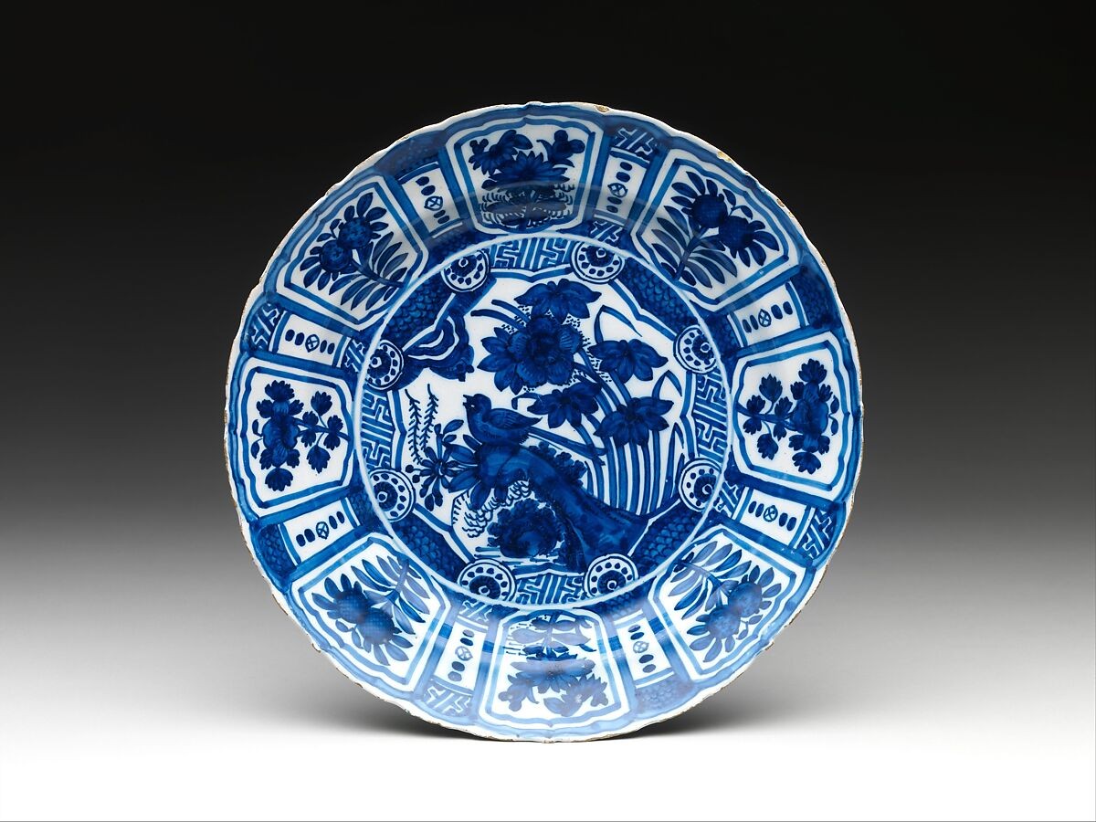 花鳥文の皿|1660年頃