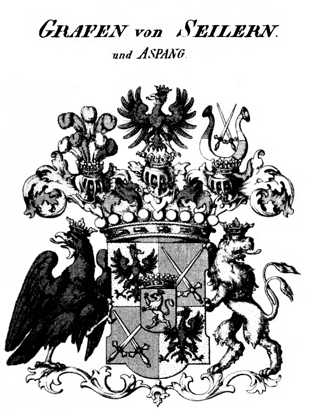 Seilern-Gr-Wappen Ty — Tyroff オーストリア君主国紋章集の原図