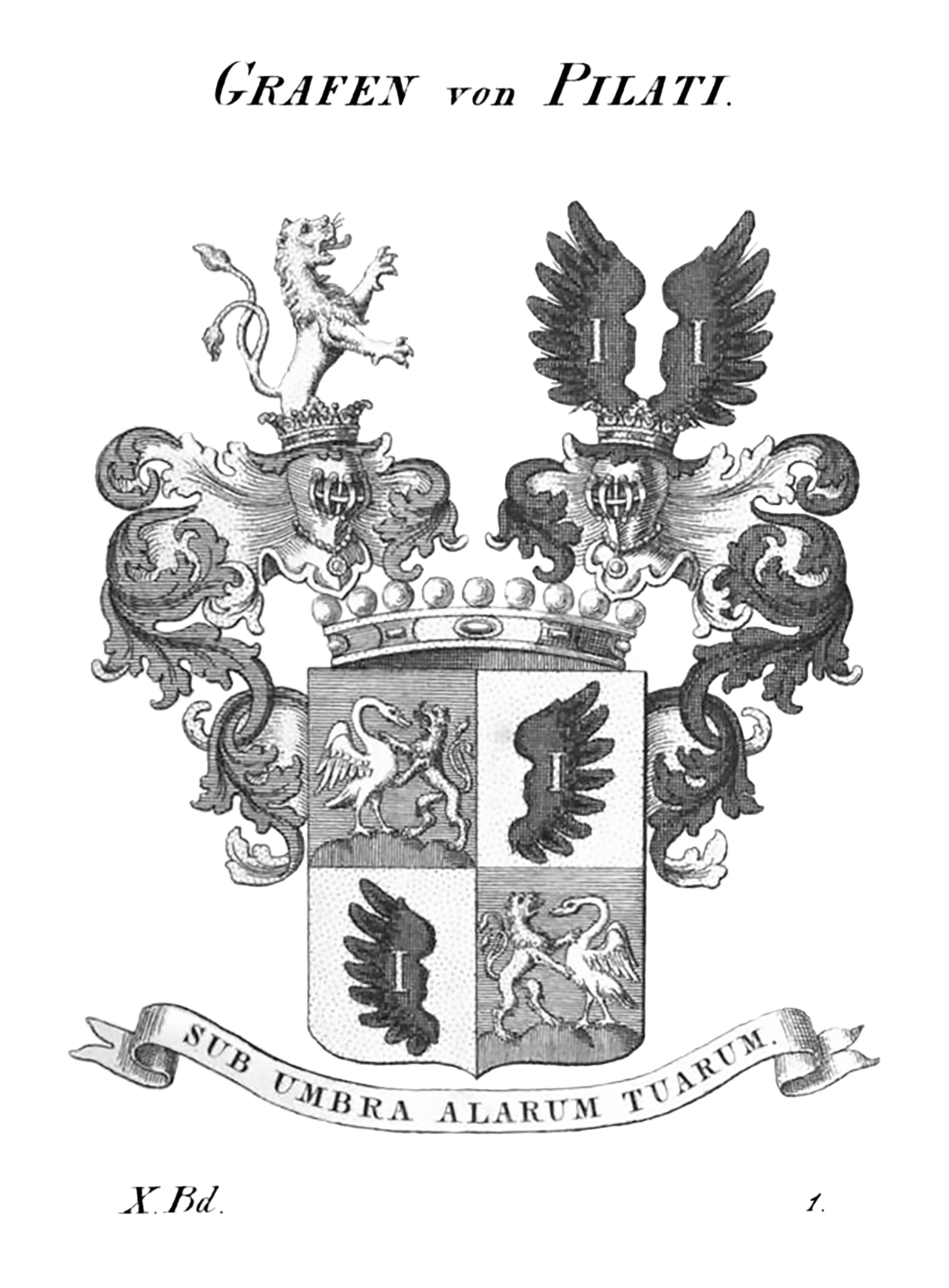 COA Pilati Tyroff AT — Tyroff オーストリア君主国紋章集の原図