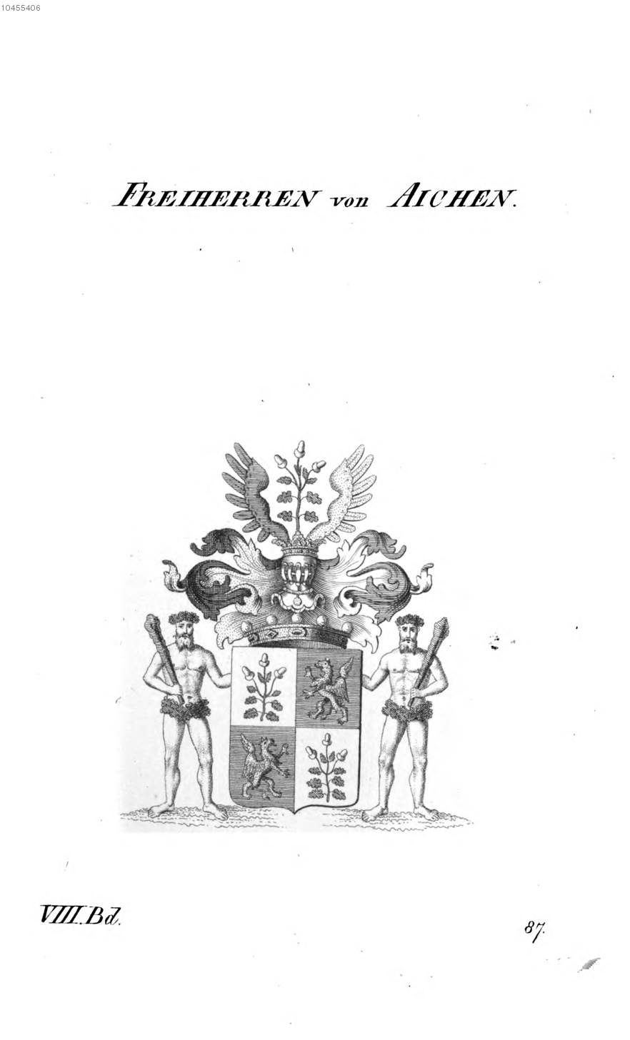 Aichen — Tyroff オーストリア君主国紋章集の原図
