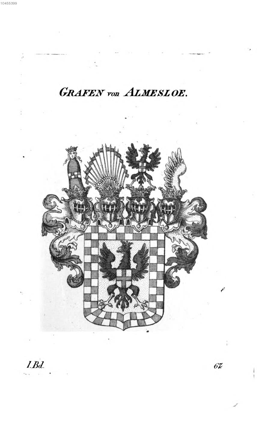 Almesloe — Tyroff オーストリア君主国紋章集の原図