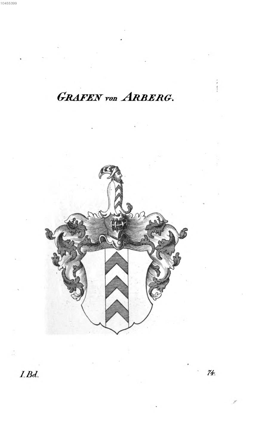 Arberg — Tyroff オーストリア君主国紋章集の原図
