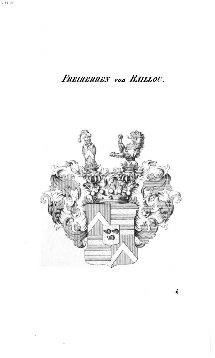 Baillou — Tyroff オーストリア君主国紋章集の原図