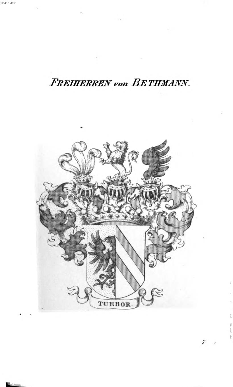 Bethmann 2 — Tyroff オーストリア君主国紋章集の原図