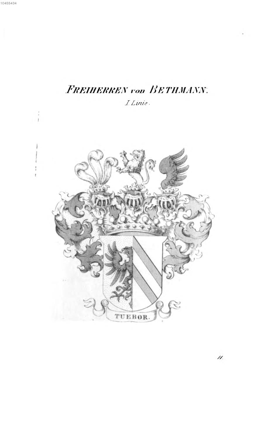 Bethmann 3 — Tyroff オーストリア君主国紋章集の原図