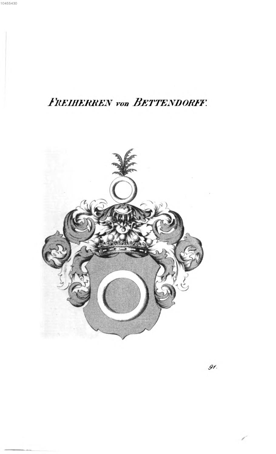 Bettendorff — Tyroff オーストリア君主国紋章集の原図
