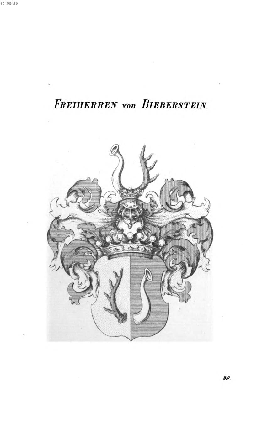 Bieberstein 2 — Tyroff オーストリア君主国紋章集の原図