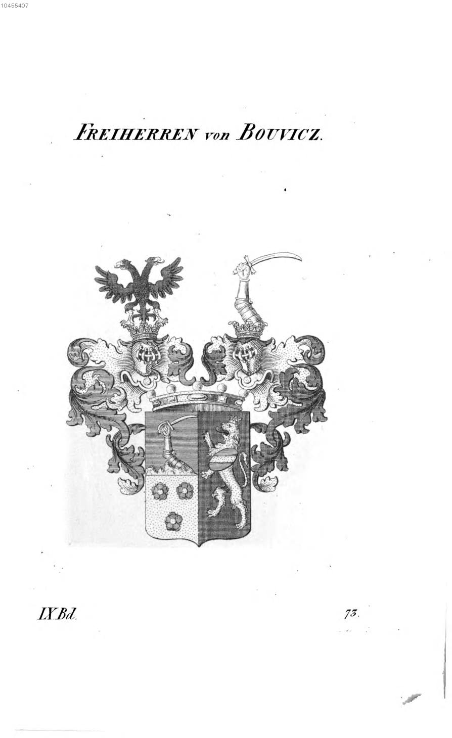Bouvicz — Tyroff オーストリア君主国紋章集の原図