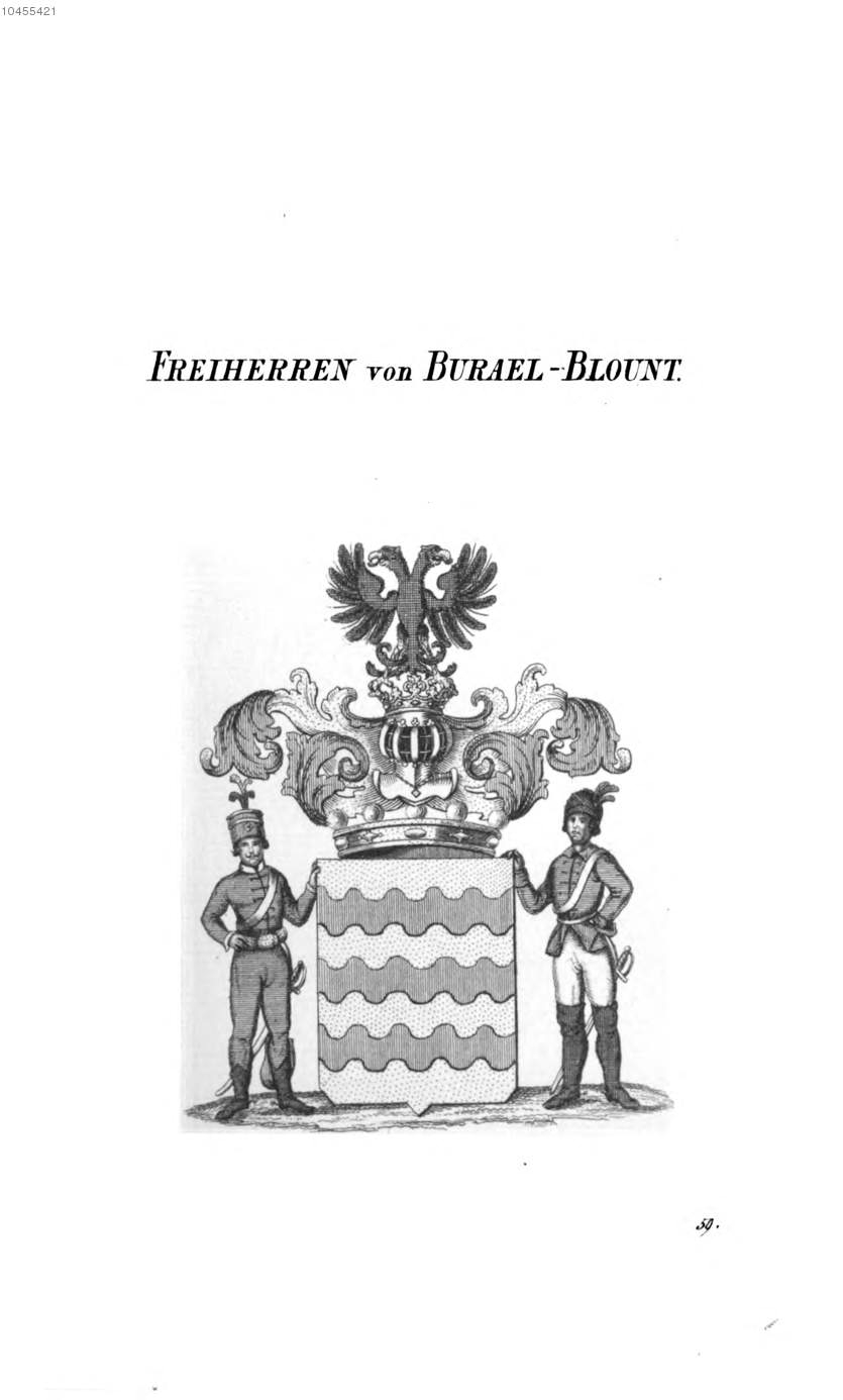 Burael Blount 2 — Tyroff オーストリア君主国紋章集の原図