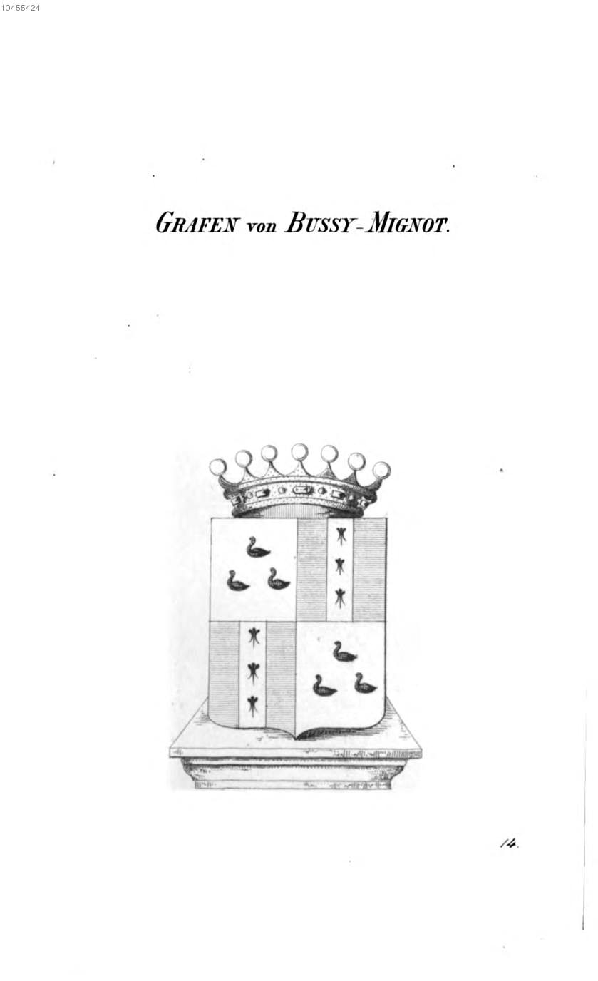 Bussy Mignot 2 — Tyroff オーストリア君主国紋章集の原図
