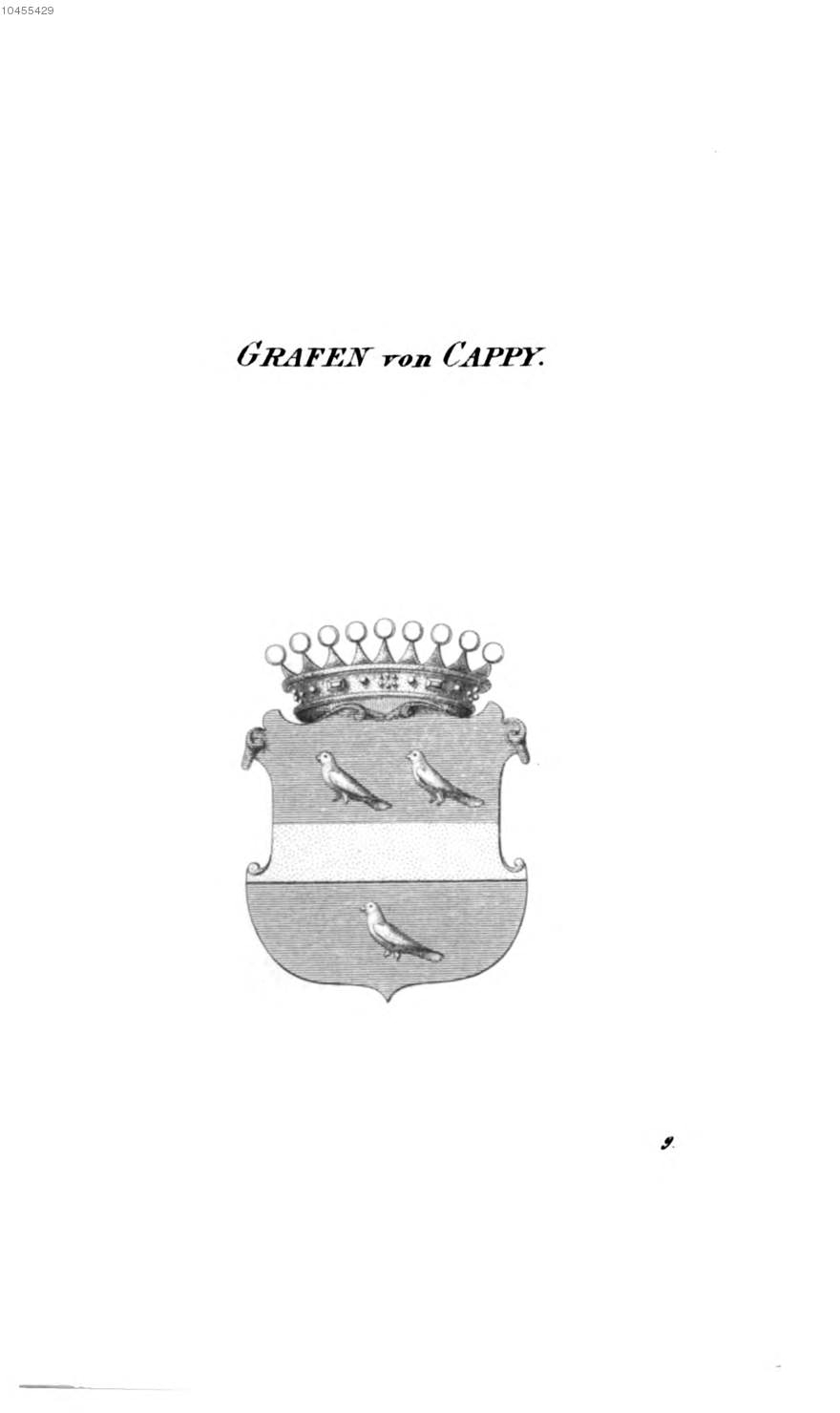 Cappy — Tyroff オーストリア君主国紋章集の原図