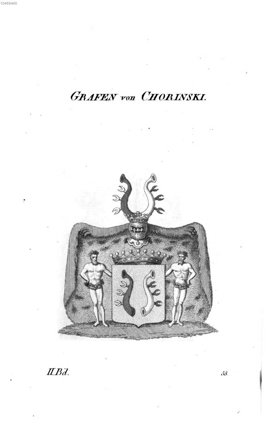 Chorinski — Tyroff オーストリア君主国紋章集の原図