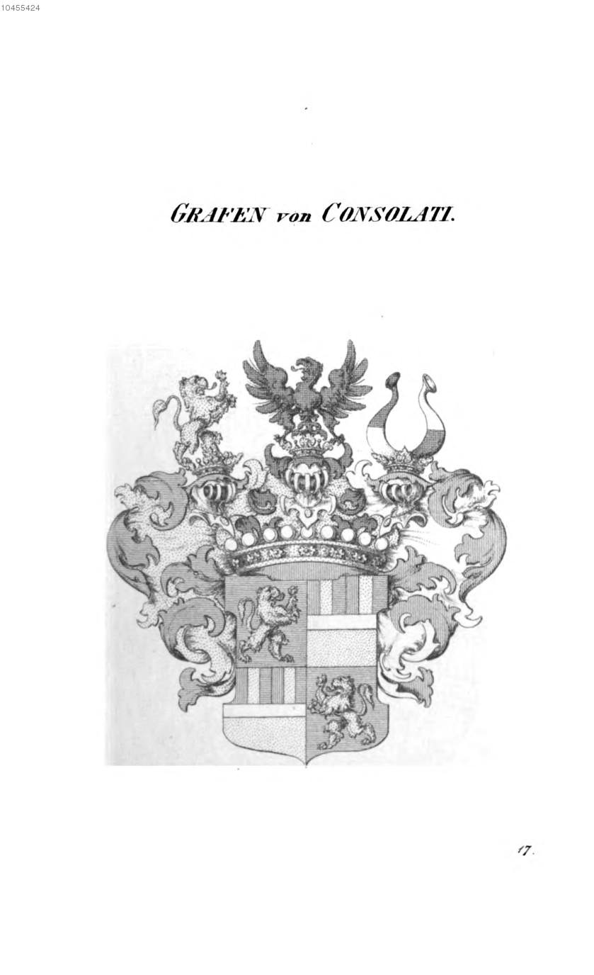 Consolati — Tyroff オーストリア君主国紋章集の原図
