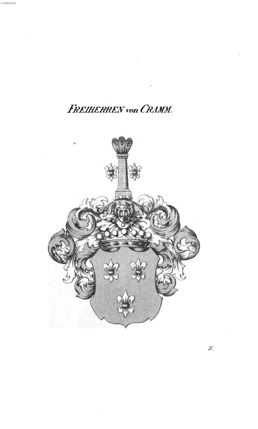 Cramm — Tyroff オーストリア君主国紋章集の原図