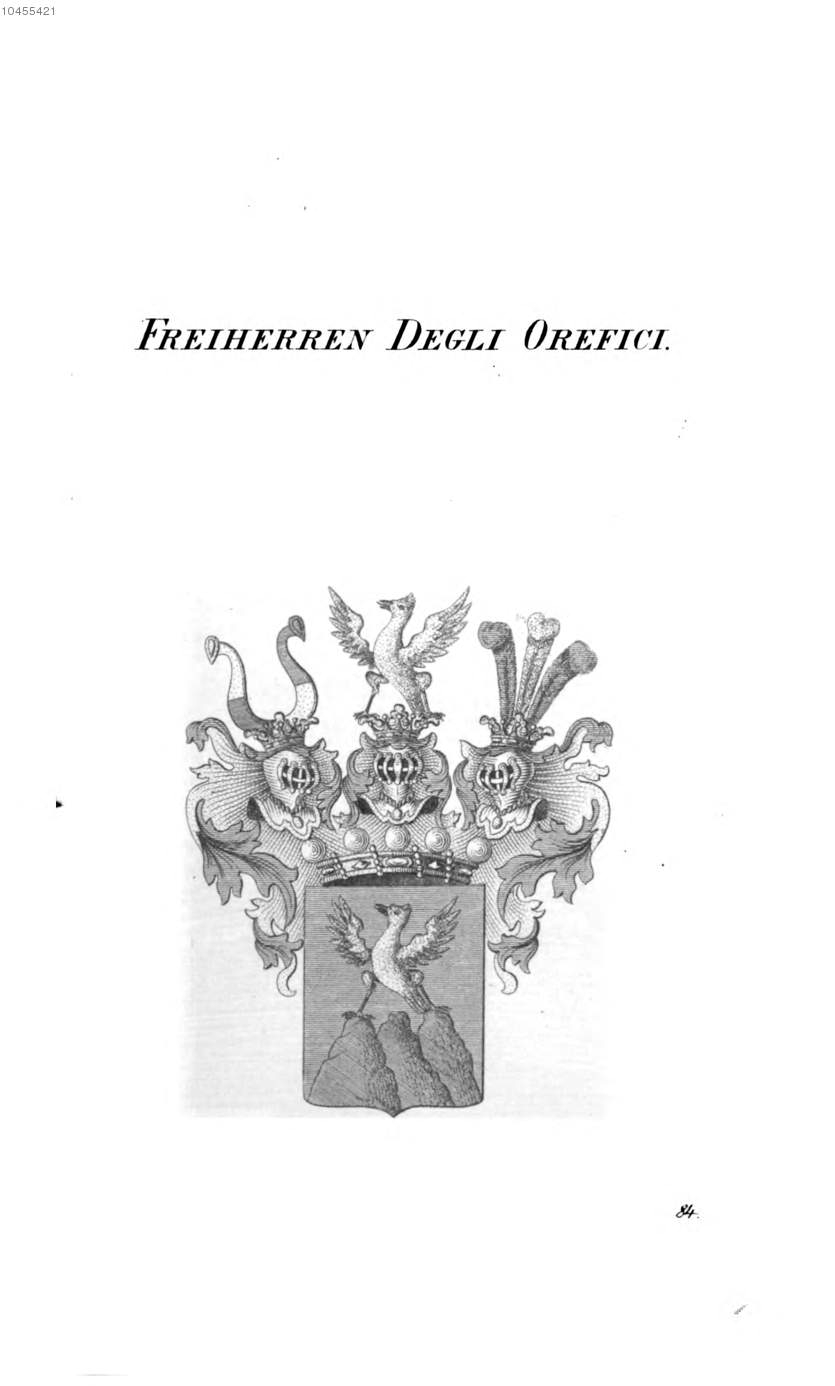 Degli Orefici 2 — Tyroff オーストリア君主国紋章集の原図