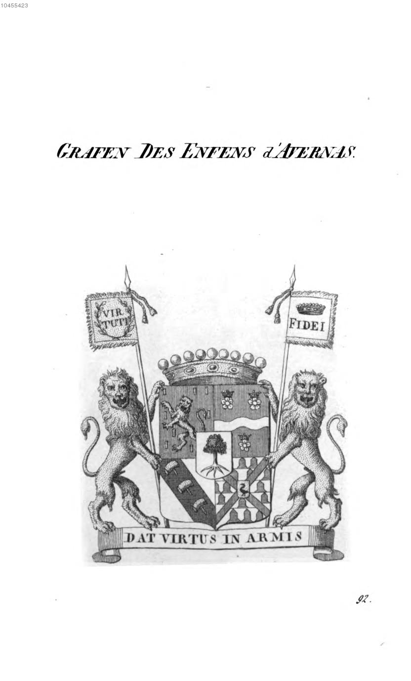 Des Enfens D'avernas 2 — Tyroff オーストリア君主国紋章集の原図