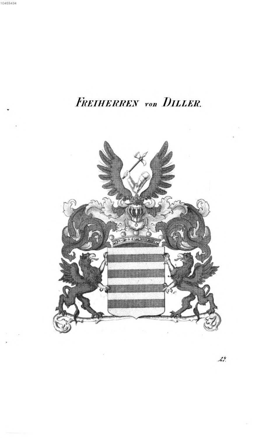 Diller 2 — Tyroff オーストリア君主国紋章集の原図