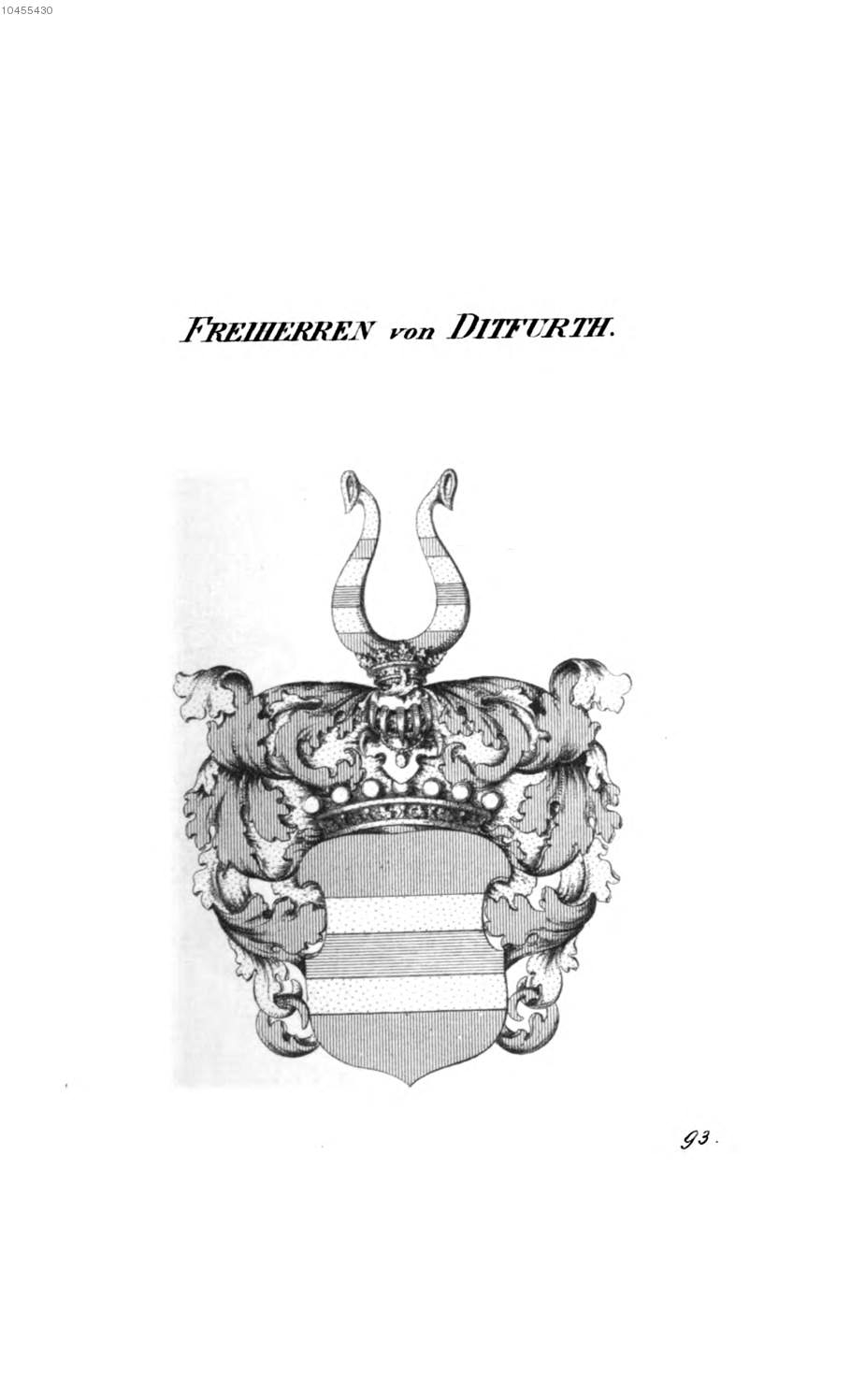 Ditfurth — Tyroff オーストリア君主国紋章集の原図