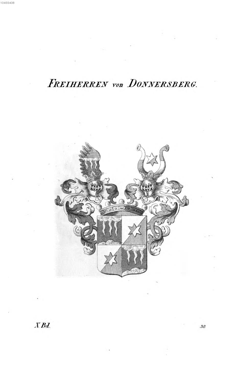 Donnersberg — Tyroff オーストリア君主国紋章集の原図