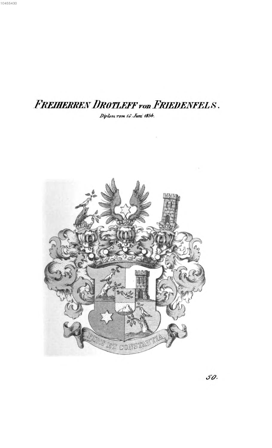 Drotleff von Friedenfels 2 — Tyroff オーストリア君主国紋章集の原図
