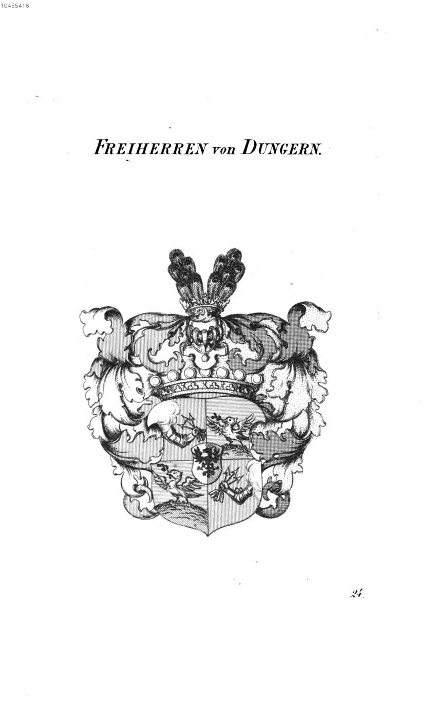 Dungern — Tyroff オーストリア君主国紋章集の原図