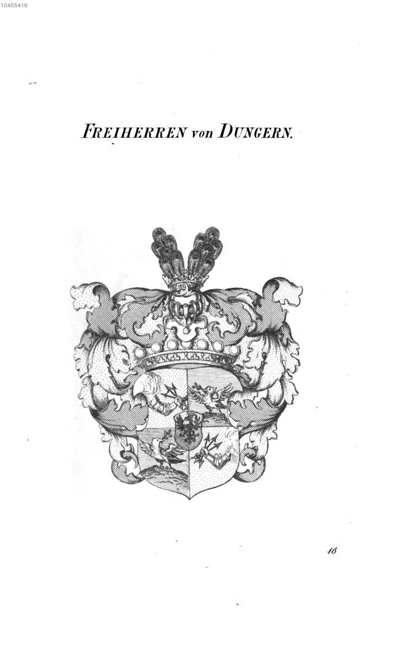 Dungern 2 — Tyroff オーストリア君主国紋章集の原図