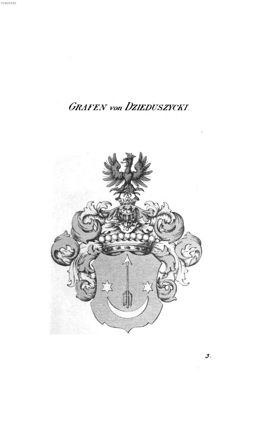 Dzieduszycki — Tyroff オーストリア君主国紋章集の原図