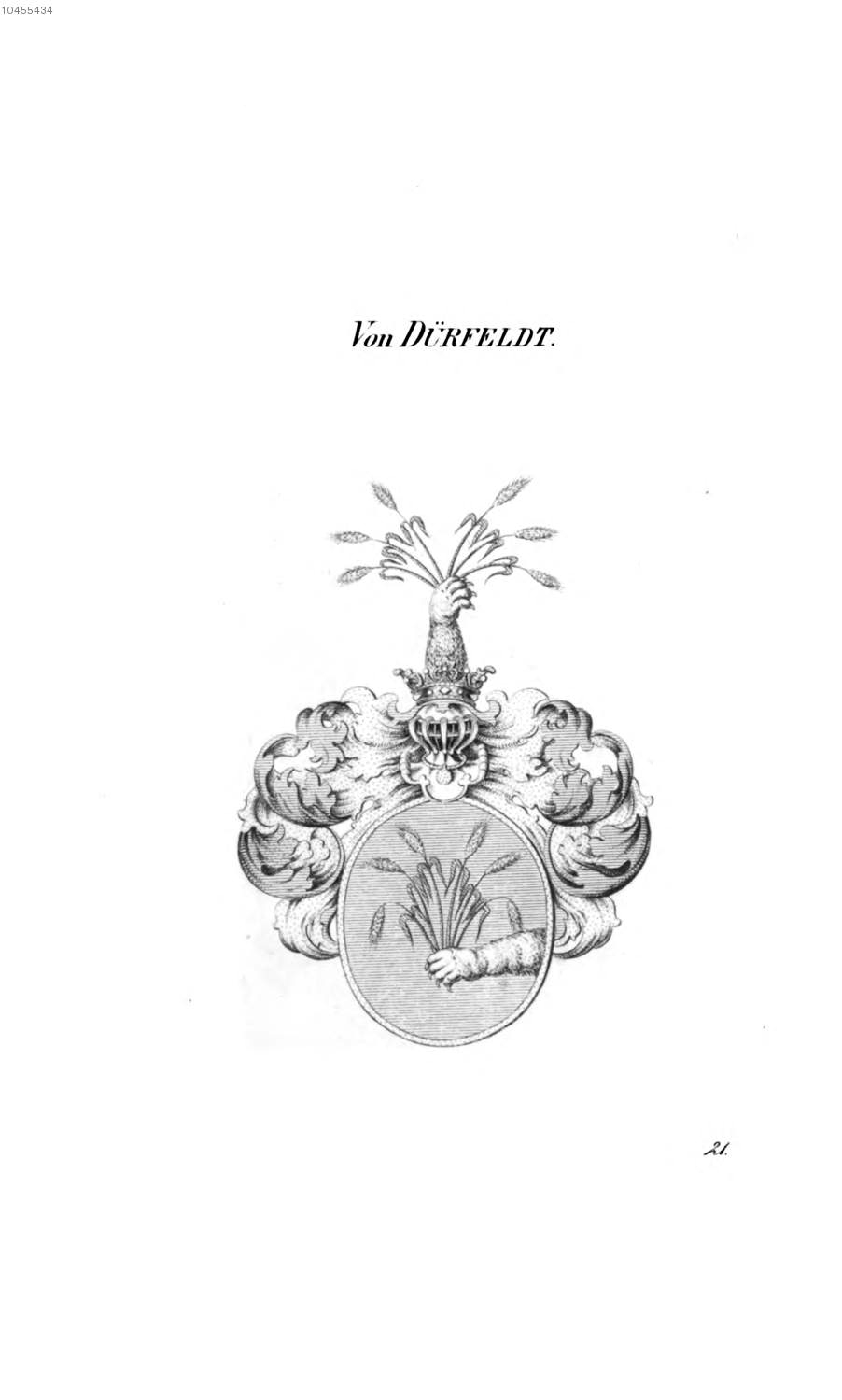 Dürfeldt — Tyroff オーストリア君主国紋章集の原図