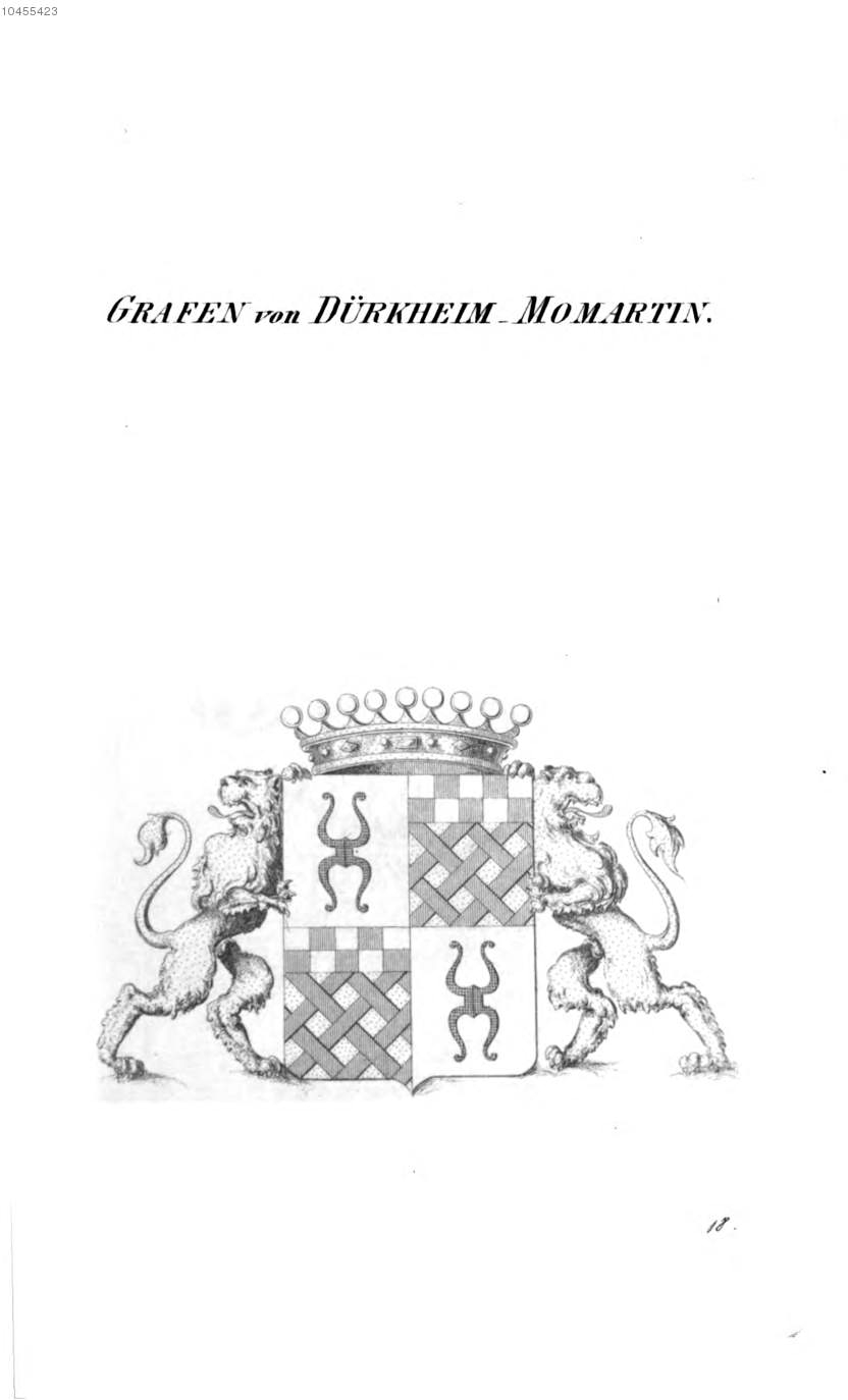 Dürkheim Momartin — Tyroff オーストリア君主国紋章集の原図