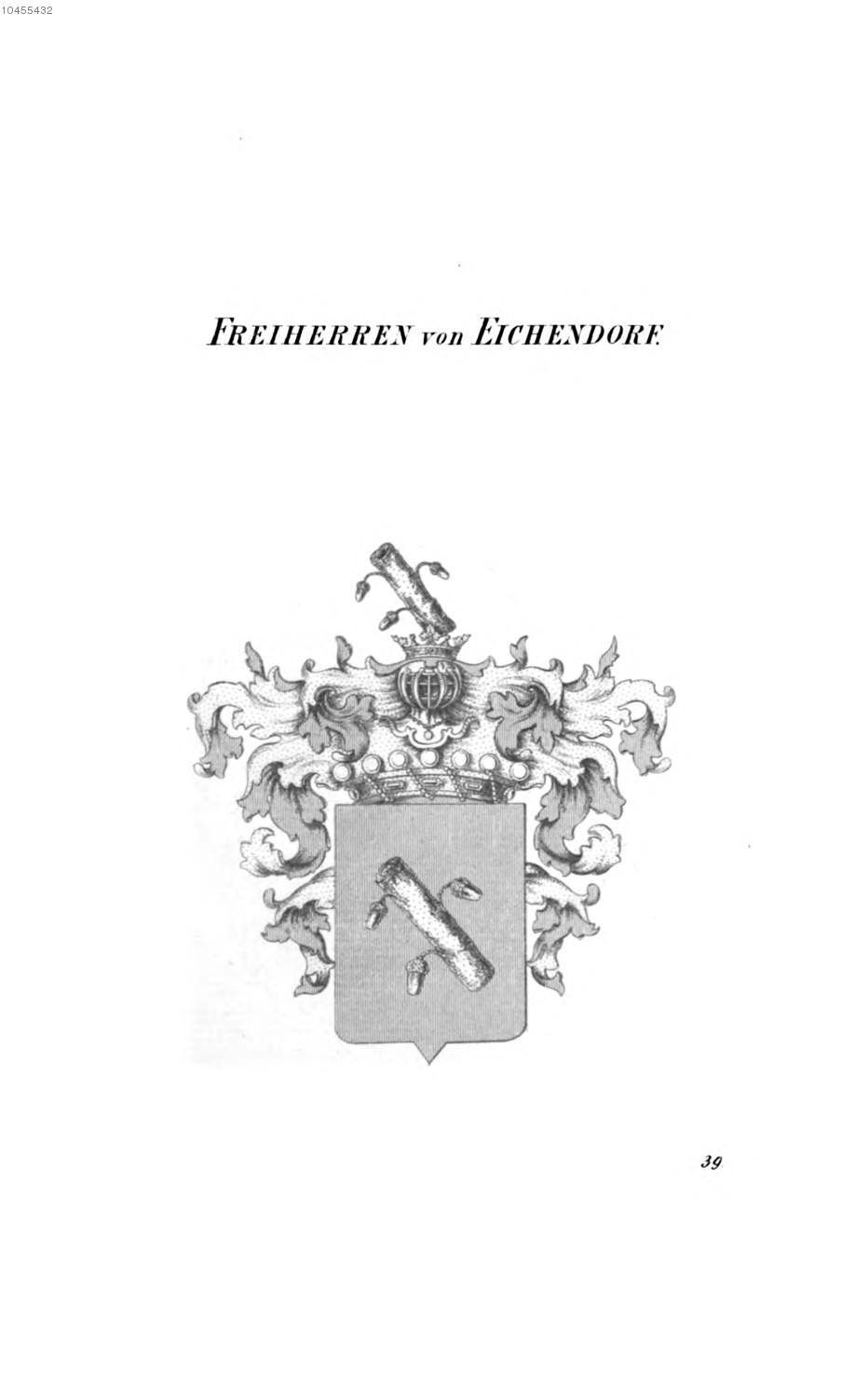 Eichendorf 2 — Tyroff オーストリア君主国紋章集の原図