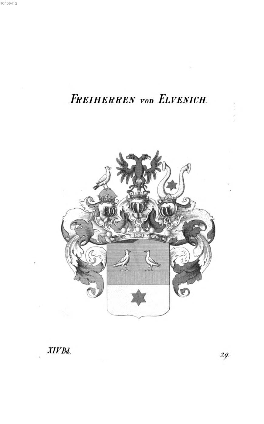 Elvenich — Tyroff オーストリア君主国紋章集の原図