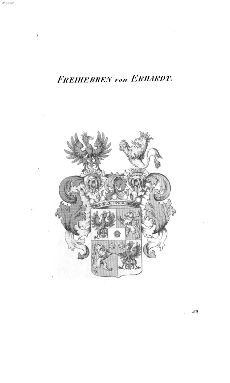 Erhardt 2 — Tyroff オーストリア君主国紋章集の原図