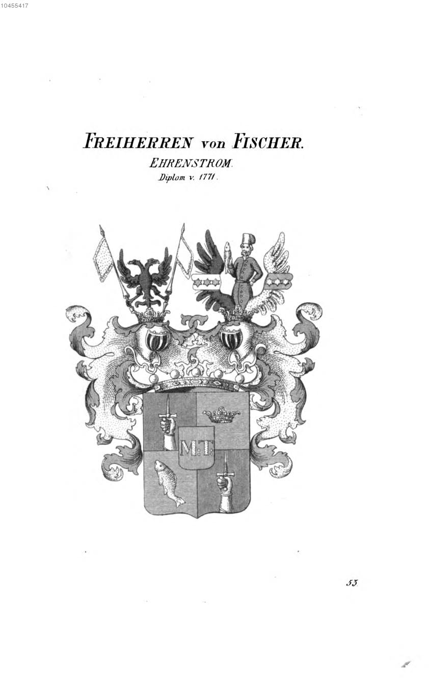 Fischer Ehrenstrom — Tyroff オーストリア君主国紋章集の原図