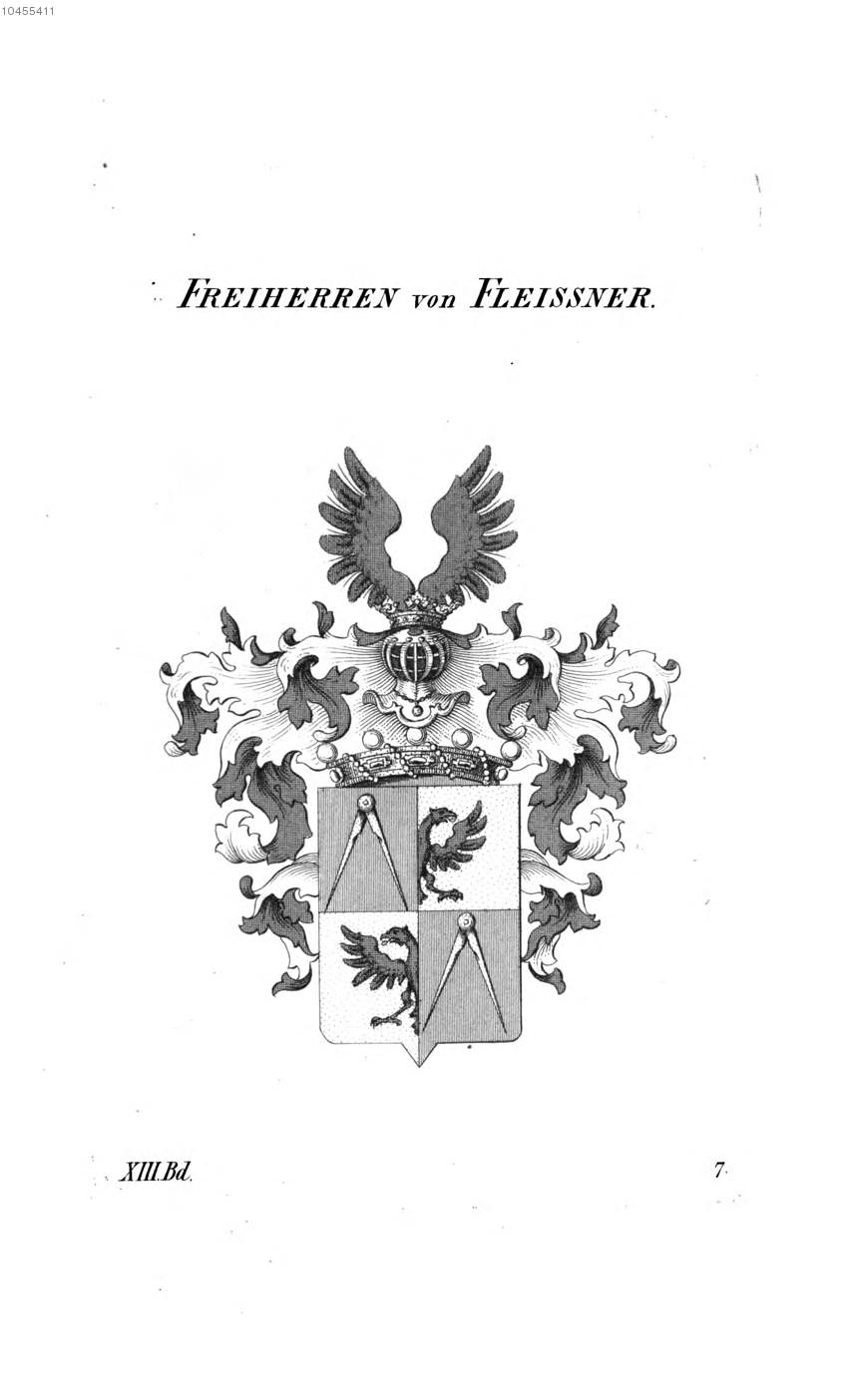 Fleissner — Tyroff オーストリア君主国紋章集の原図
