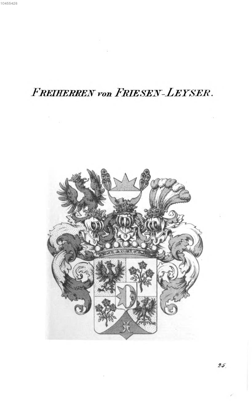 Friesen Leyser — Tyroff オーストリア君主国紋章集の原図