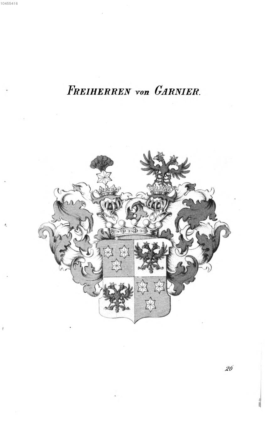 Garnier — Tyroff オーストリア君主国紋章集の原図
