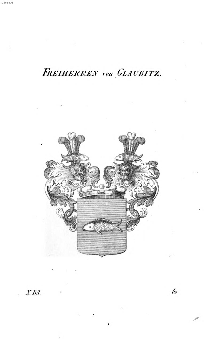 Glaubitz — Tyroff オーストリア君主国紋章集の原図