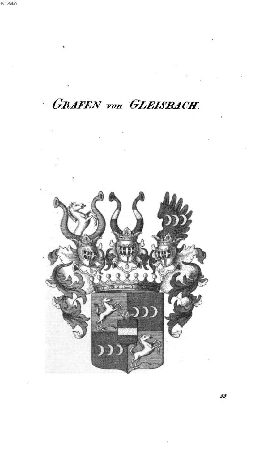 Gleisbach 2 — Tyroff オーストリア君主国紋章集の原図