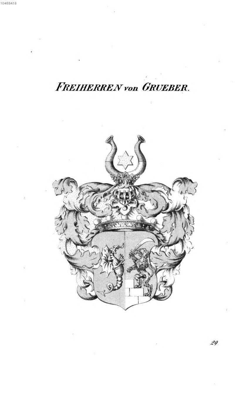 Grueber — Tyroff オーストリア君主国紋章集の原図