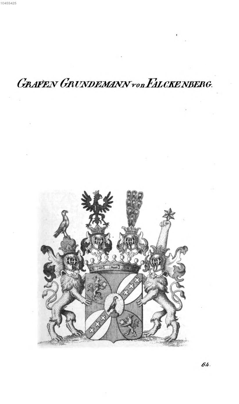 Grundemann von Falckenberg — Tyroff オーストリア君主国紋章集の原図