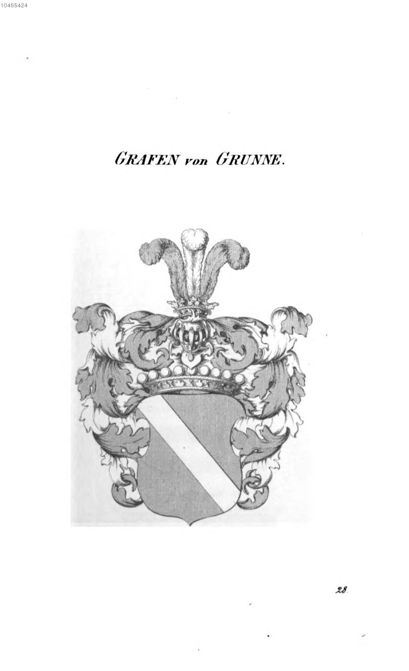 Grunne 3 — Tyroff オーストリア君主国紋章集の原図
