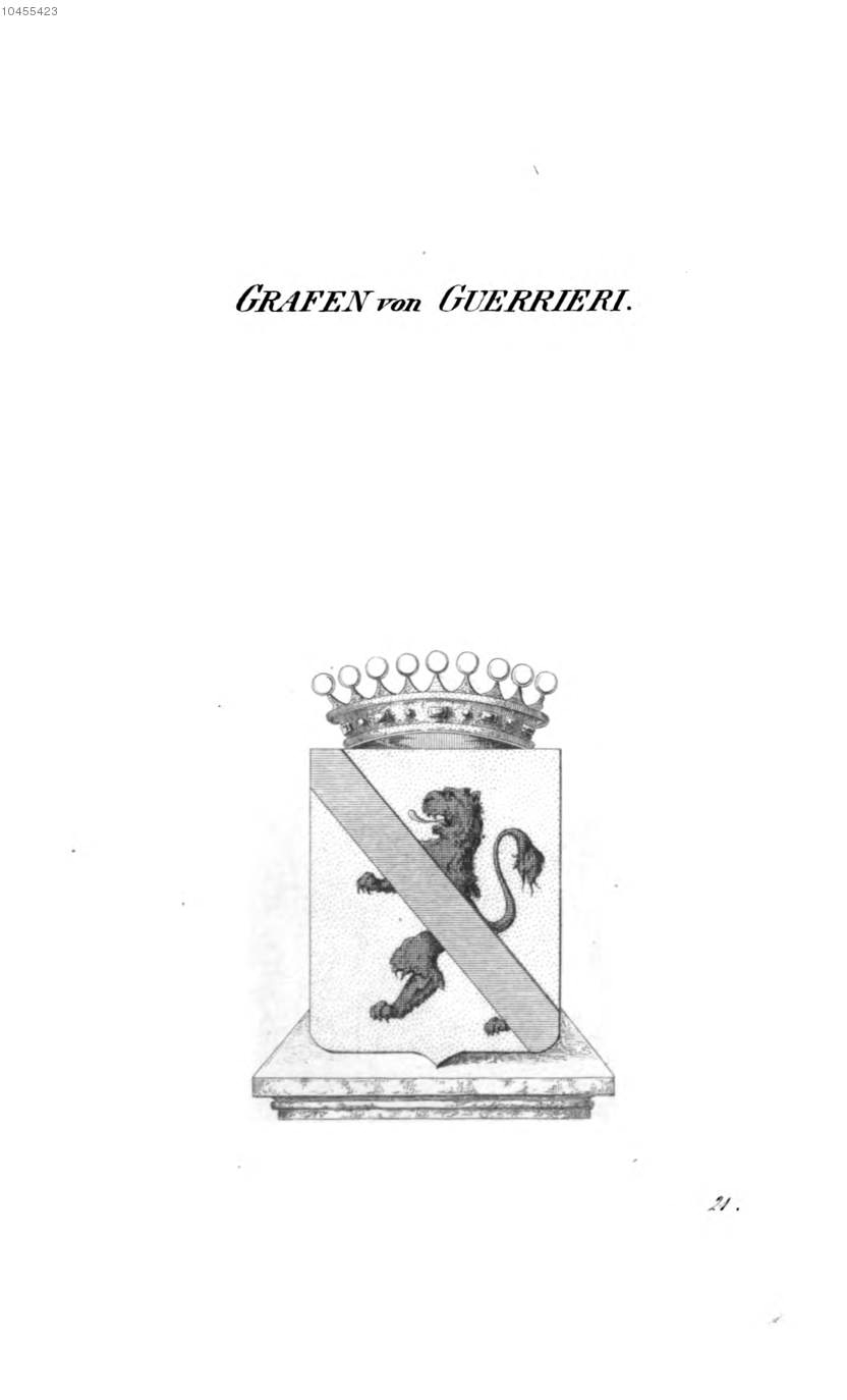 Guerrieri — Tyroff オーストリア君主国紋章集の原図